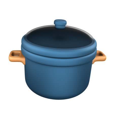 Cooking Pot  3D Icon