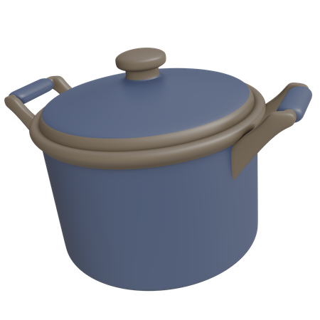 Cooking Pot  3D Icon