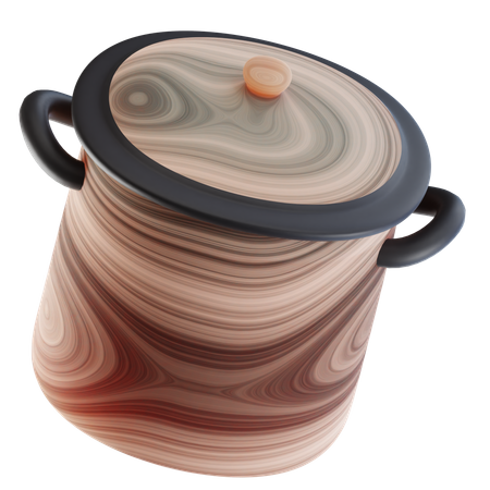 Cooking Pot  3D Icon