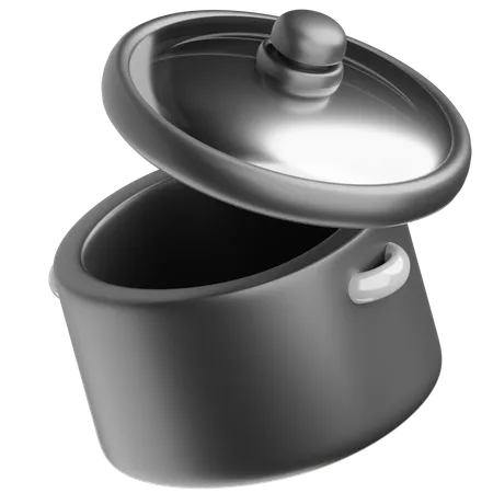 Cooking Pot  3D Icon