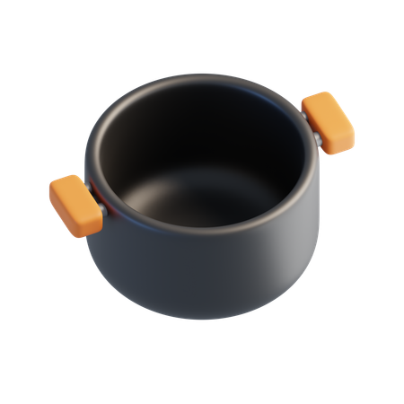 Cooking Pot  3D Icon