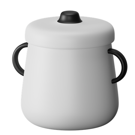 Cooking Pot  3D Icon