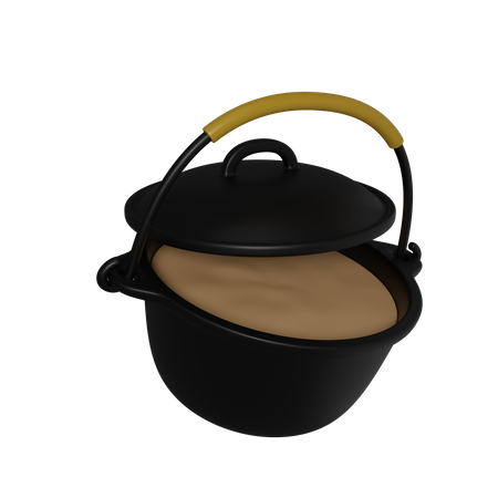 Cooking Pot  3D Icon