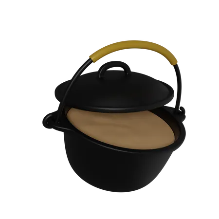 Cooking Pot  3D Icon