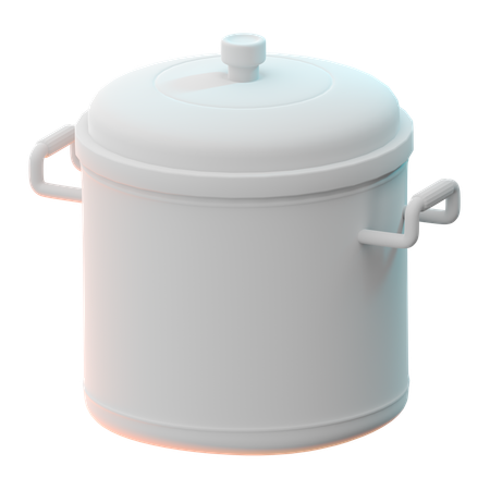 Cooking Pot  3D Icon