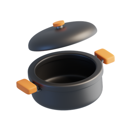 Cooking Pot  3D Icon