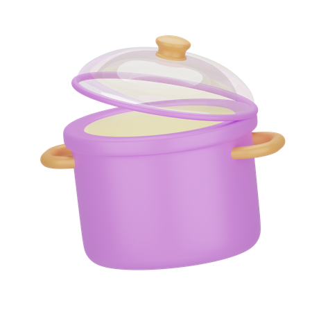 Cooking Pot  3D Icon