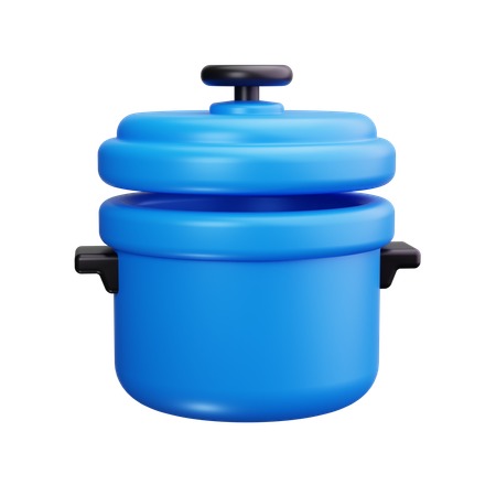 Cooking Pot  3D Icon