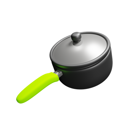 Cooking Pot  3D Icon