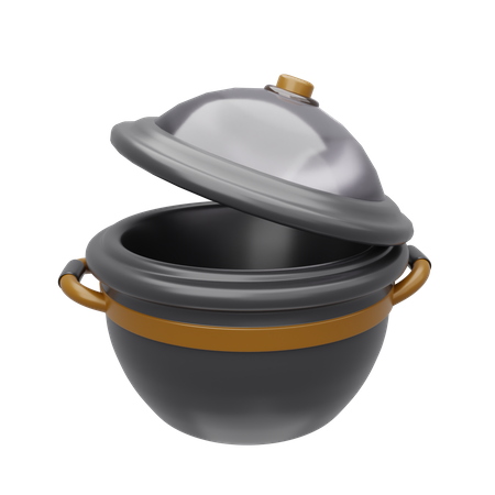 Cooking Pot  3D Icon