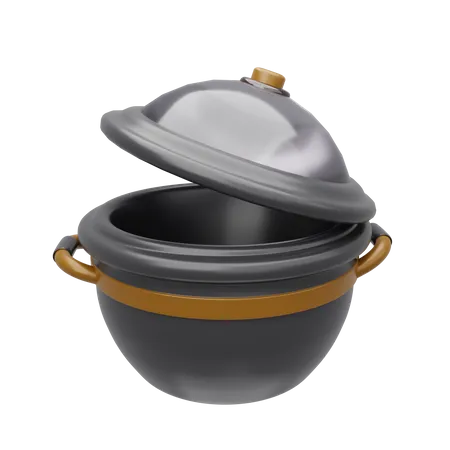 Cooking Pot  3D Icon