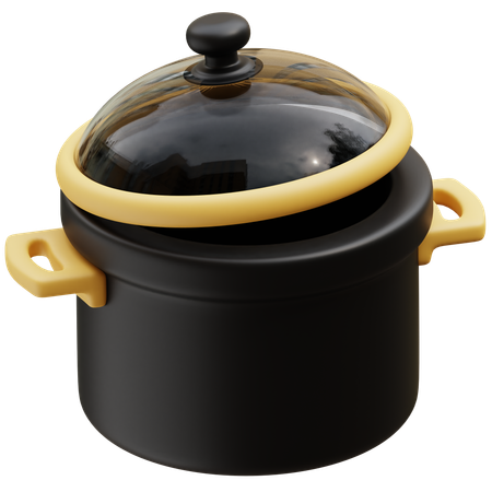 Cooking Pot  3D Icon