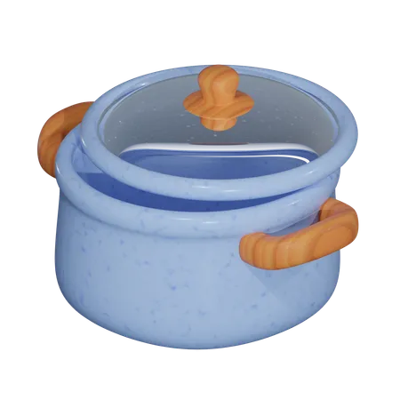 Cooking Pot  3D Icon