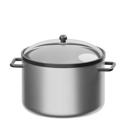 Cooking Pot  3D Illustration