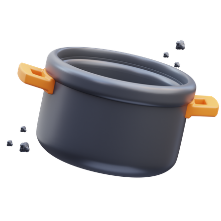 Cooking pot  3D Icon
