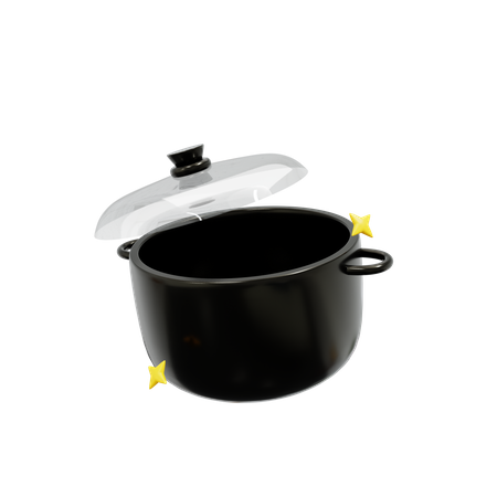 Cooking Pot 3D Icon