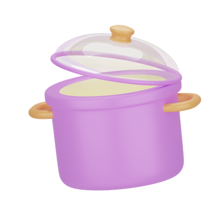 요리 냄비  3D Icon