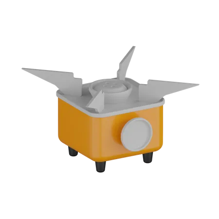 Cooking Stove  3D Icon