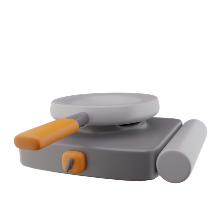 Cooking Stove  3D Icon