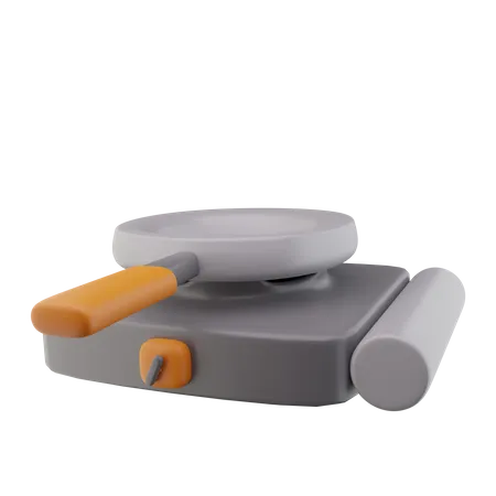 Cooking Stove  3D Icon