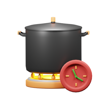 Cooking Time  3D Icon