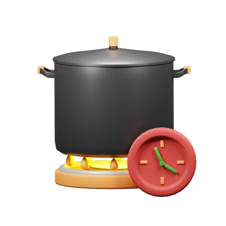 Cooking Time  3D Icon