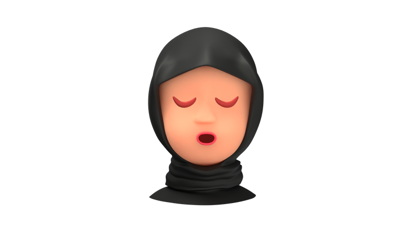 Cool Arab Woman emoji  3D Emoji