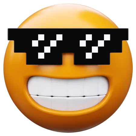 Cool Emoji  3D Icon