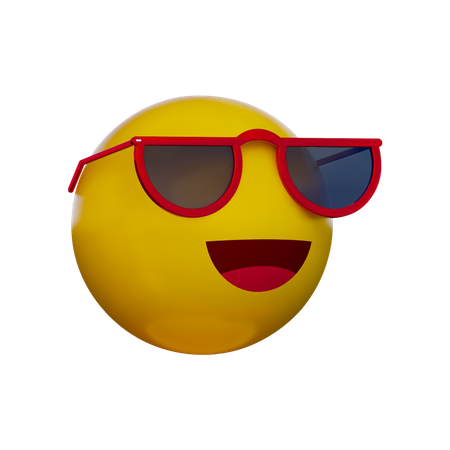 Cool Emoji  3D Icon