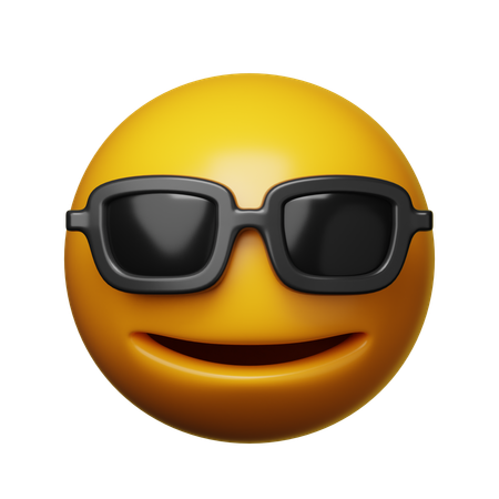 Cool Emoji  3D Icon