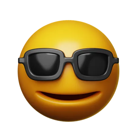 Cool Emoji  3D Icon