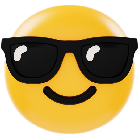 Cool Emoji  3D Icon