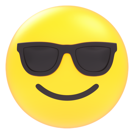Cool Emoji  3D Icon