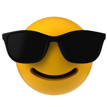 Cool Emoji  3D Icon