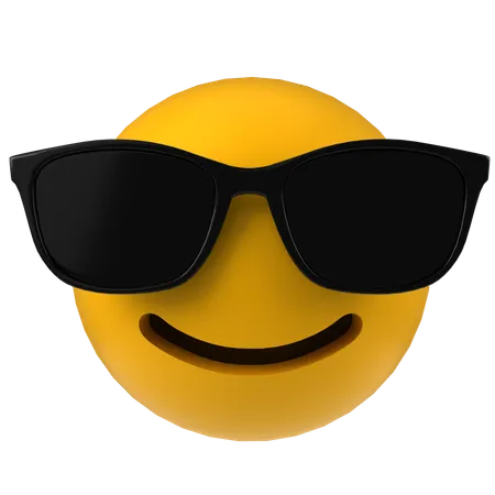 Cool Emoji  3D Icon