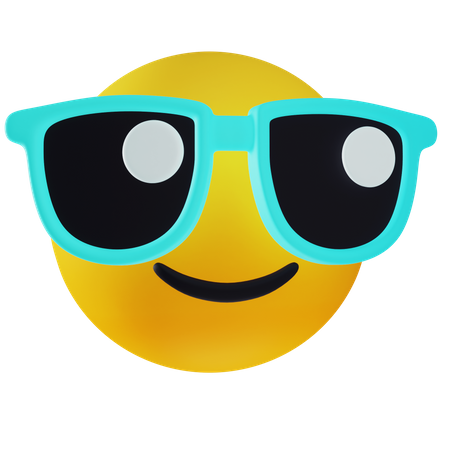 Cool Emoji  3D Icon