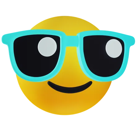 Cool Emoji  3D Icon