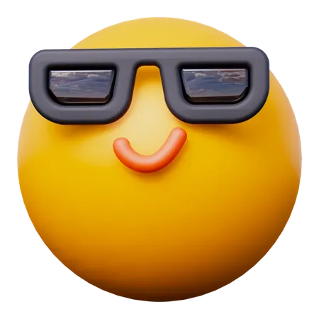 Cool Emoji  3D Icon