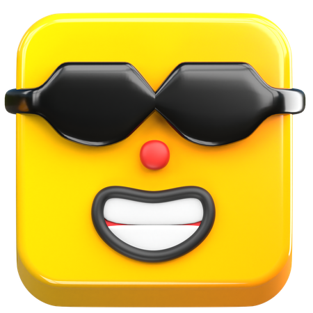 Cool Emoji  3D Icon