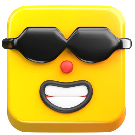 Cool Emoji  3D Icon