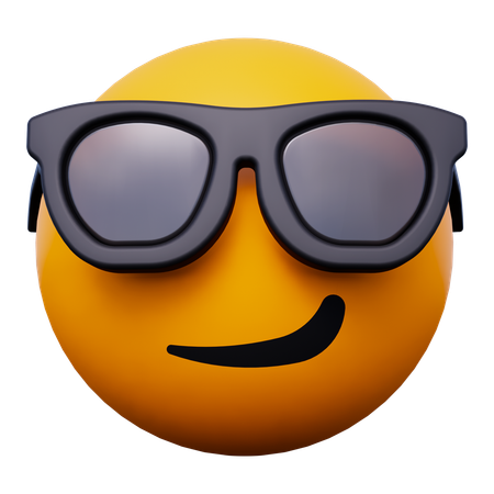 Cool Emoji  3D Icon