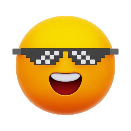 Cool Emoji  3D Icon