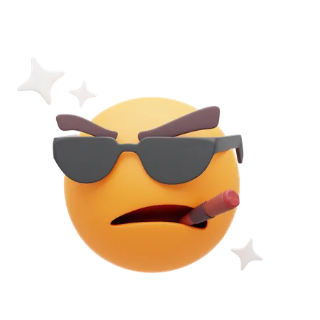 Cool Emoji  3D Icon