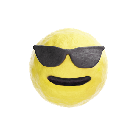 Cool Emoji  3D Icon