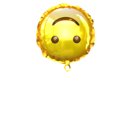 Ballons Emoji sympas  3D Icon