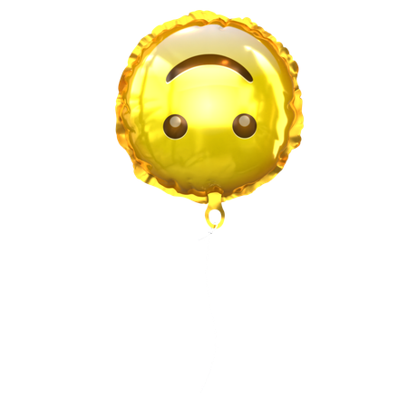 Cool Emoji Balloons  3D Icon