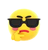 Cool Emoji With Sunglass