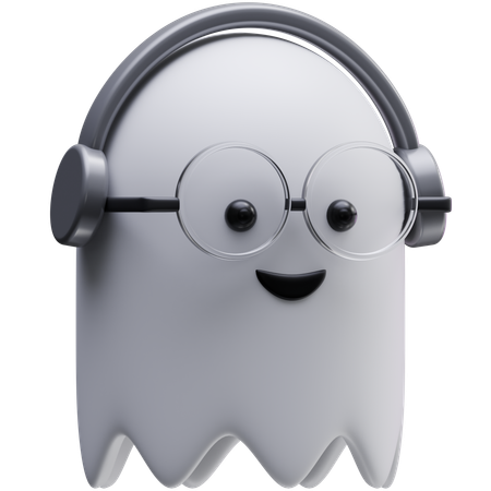 Cool Ghost  3D Icon
