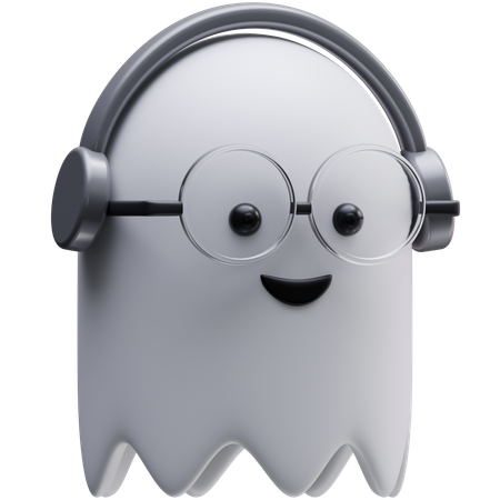 Cool Ghost  3D Icon