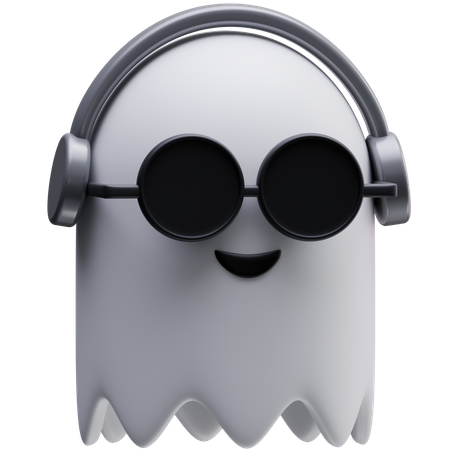 Cool Ghost  3D Icon